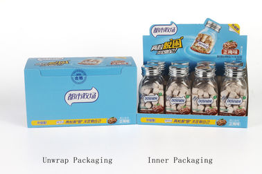 OEM available Healthy Compressed candy Low sugar Low cal Plum flavor candy in plastic bottle